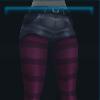 Black shorts with pink leggings