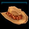 Brown harvest hat