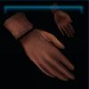 Brown fall gloves