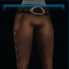 Brown western pants