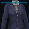 Purple city blazer