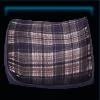 Purple competition saddle pad