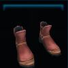 Rust-colored Winter boots