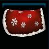Red Rudolph saddle pad