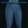 Blue street pants