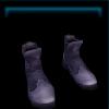 Purple cross-country boots