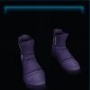 Purple city boots