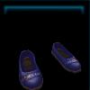Purple ballerina shoes