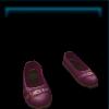 Pink ballerina shoes