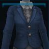 Blue classic jacket
