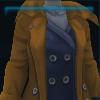 Yellow Winter trench coat