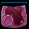 Hot pink western saddle pad