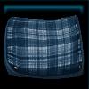 Bright blue competition saddle pad