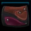 Purple adventure saddle pad
