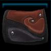 Black adventure saddle pad