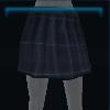 Blue field riding skirt