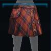Tartan wool scarf