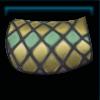 Pastel-colored Winter saddle pad