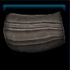 Pitch black saddle pad