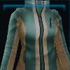Petrol wool jacket