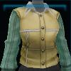 Black & green Winter jacket