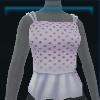 Pink polka dot top