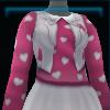 Pink Valentine's Day dress