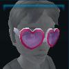 Valentine's Day glasses