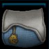 Blue terrain saddle pad