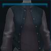 Dark purple baseball jacket