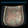 Brown military saddle pad