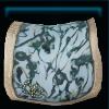 Light blue Spring saddle pad