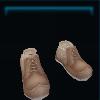 Brown military sneakers