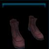 Dark red competition boots