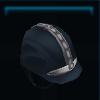 Dark blue competition helmet