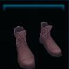 Red princess boots