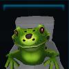 Mysterious frog