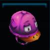 Pink Easter chicken helmet