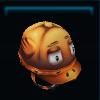 Yellow Easter chicken helmet