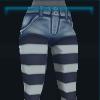 Light blue denim shorts