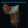 Brown farm saddle