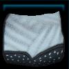 Blue parade saddle pad