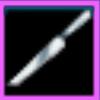 Silver knife