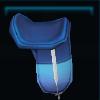 Blue water saddle