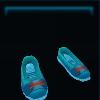 Turquoise ocean shoes