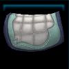 Blue Summer breeze saddle pad
