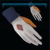 White Summer gloves