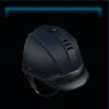 Dark blue sporty helmet