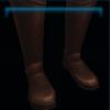 Brown cross-country boots