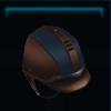 Brown sporty helmet